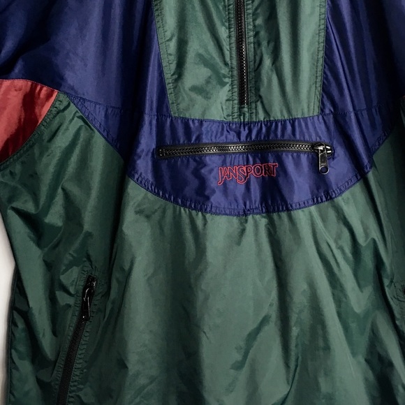 Jansport Windbreaker Fanny Pack Jacket 